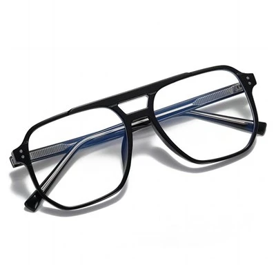 Cienkie okulary z octanu